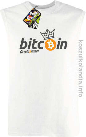 Bitcoin Standard Cryptominer King biały
