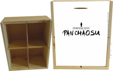 Perfekcyjny PAN CHAOSU - skrzyneczka dekoracyjna