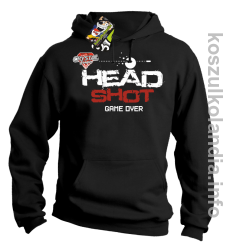 HEAD SHOT Game Over Crystal League! - bluza męska z kapturem -8