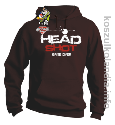 HEAD SHOT Game Over Crystal League! - bluza męska z kapturem -10