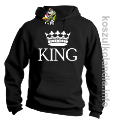 KING Crown Style -  bluza z kapturem - czarna