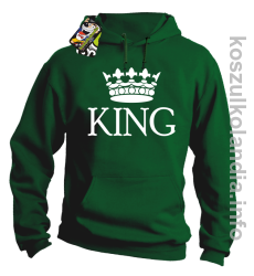 KING Crown Style -  bluza z kapturem - zielona