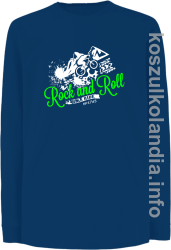 Rock & Roll Bike Ride est 1765 - Longsleeve dziecięcy niebieska 
