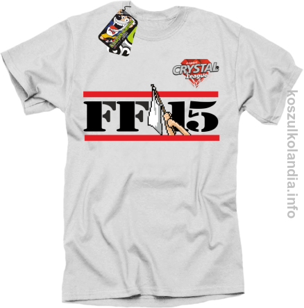 FF15 White Flag - koszulka męska - 2