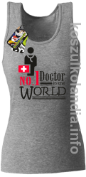 No.1 Doctor in the world - top damski - melanż