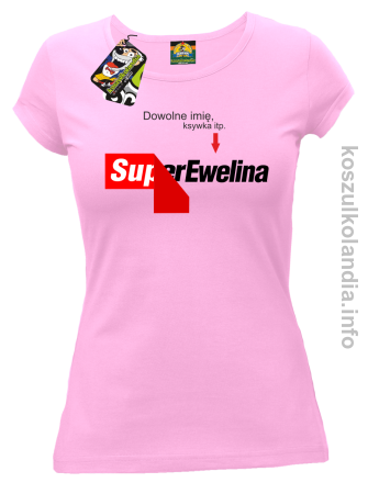 Super Ewelina dowolne imię ala Levi - koszulka damska