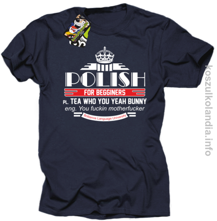 Polish for begginers Teas Who You Yeah Bunny - Koszulka męska 