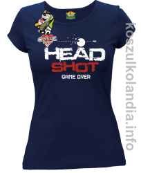 HEAD SHOT Game Over Crystal League! - koszulka damska -8