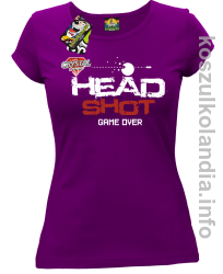 HEAD SHOT Game Over Crystal League! - koszulka damska -11