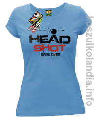 HEAD SHOT Game Over Crystal League! - koszulka damska -12