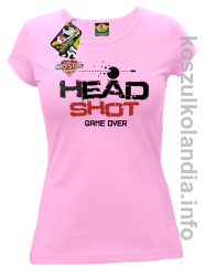 HEAD SHOT Game Over Crystal League! - koszulka damska -2
