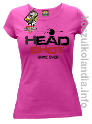 HEAD SHOT Game Over Crystal League! - koszulka damska -3