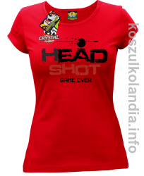 HEAD SHOT Game Over Crystal League! - koszulka damska -5