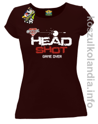 HEAD SHOT Game Over Crystal League! - koszulka damska -6