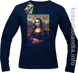 MonaLisa HelloJocker - Longsleeve męski granatowy 