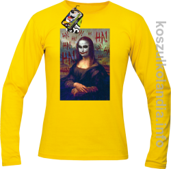 MonaLisa HelloJocker - Longsleeve męski żółty 