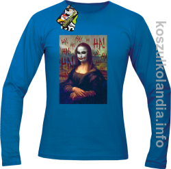 MonaLisa HelloJocker - Longsleeve męski niebieski 