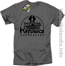Katowice Wonderland - koszulka męska - szara
