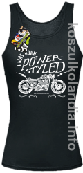 Motor I was born power styled - Top damski czarny 