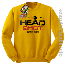 HEAD SHOT Game Over Crystal League! - bluza męska STANDARD bez kaptura -1