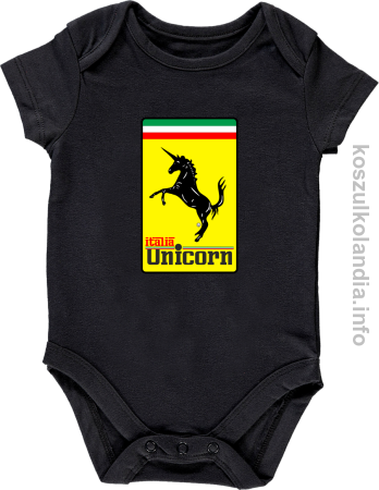 Unicorn Italia Parody Ferrari - body dziecięce