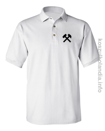 Symbol Pyrlik i Żelazko - Koszulka męska Polo 