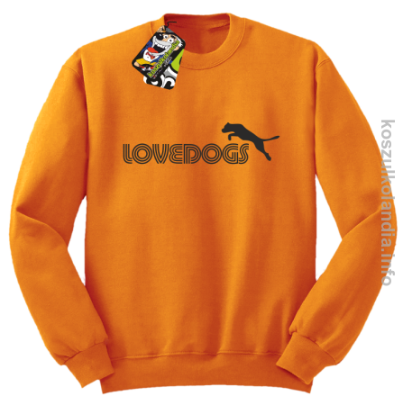 LoveDogs - Bluza męska standard bez kaptura