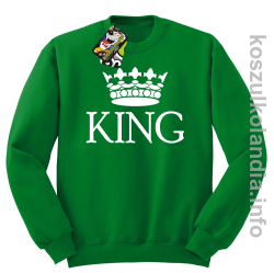 KING Crown Style -  bluza bez kaptura - zielony