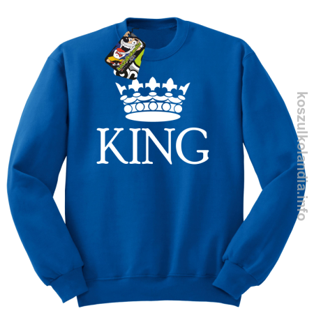 KING Crown Style -  bluza bez kaptura