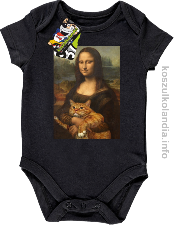 Mona Lisa z kotem - Body dziecięce