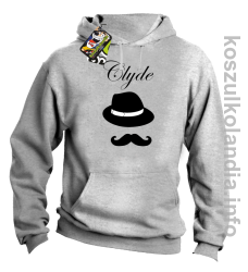Clyde Retro - bluza z kapturem - melanż