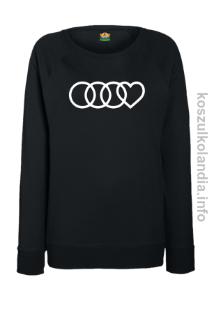 Audi LOVE - bluza damska STANDARD