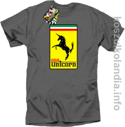 Unicorn Italia Parody Ferrari - koszulka męska 5