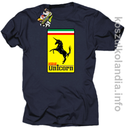 Unicorn Italia Parody Ferrari - koszulka męska 6