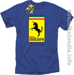Unicorn Italia Parody Ferrari - koszulka męska 16