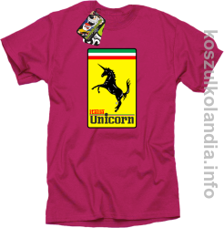 Unicorn Italia Parody Ferrari - koszulka męska 15