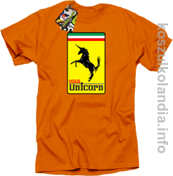 Unicorn Italia Parody Ferrari - koszulka męska 10