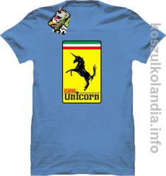 Unicorn Italia Parody Ferrari - koszulka męska 12