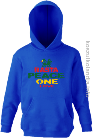 Rasta Peace ONE LOVE - bluza  z kapturem dziecięca