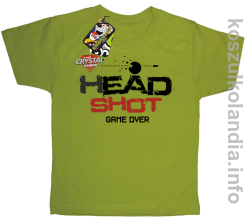 HEAD SHOT Game Over Crystal League! - koszulka dziecięca -10