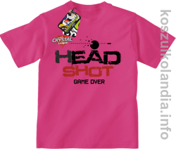 HEAD SHOT Game Over Crystal League! - koszulka dziecięca -13