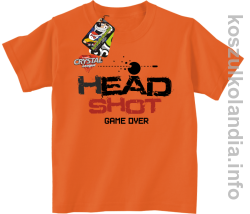 HEAD SHOT Game Over Crystal League! - koszulka dziecięca -15
