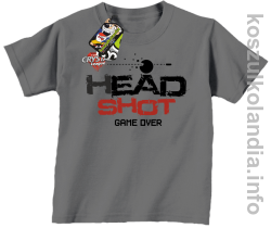 HEAD SHOT Game Over Crystal League! - koszulka dziecięca -4