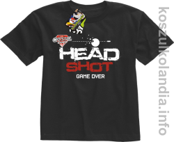 HEAD SHOT Game Over Crystal League! - koszulka dziecięca -7