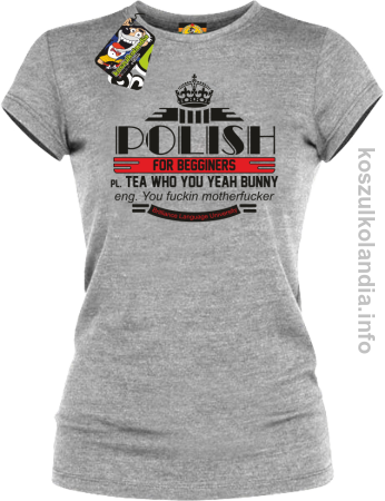 Polish for begginers Teas Who You Yeah Bunny - Koszulka damska 