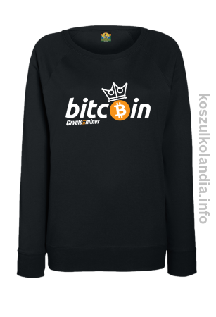 Bitcoin Standard Cryptominer King - bluza damska STANDARD