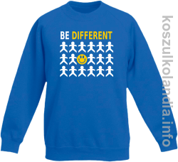 Be Different - bluza bez kaptura dziecięca  - niebieski