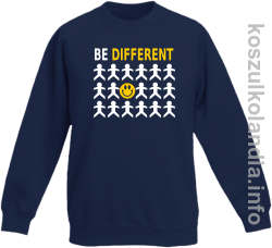 Be Different - bluza bez kaptura dziecięca  - granatowy