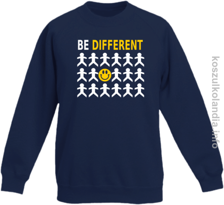 Be Different - bluza bez kaptura dziecięca 