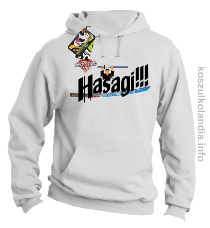 Hasagi Crystal Sword! - bluza męska z kapturem -9